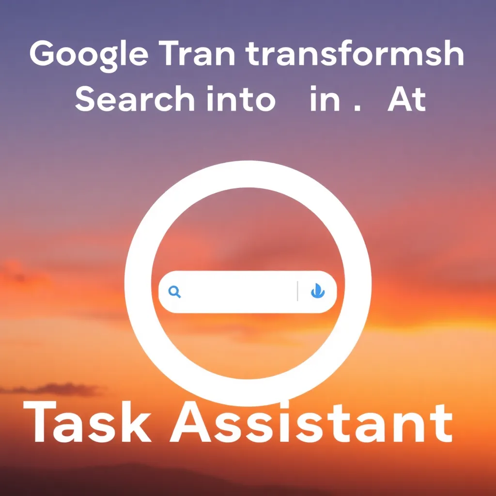 GOOGLE TRANSFORMA LA BÚSQUEDA EN ASISTENTE DE TAREAS CON IA