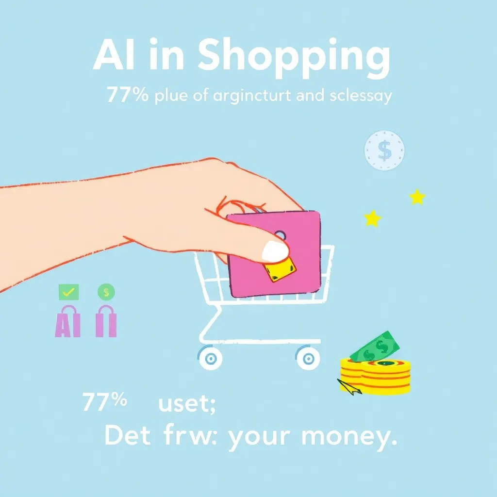 IA EN COMPRAS: 77% LA USA, PERO POCOS CONFÍAN SU DINERO