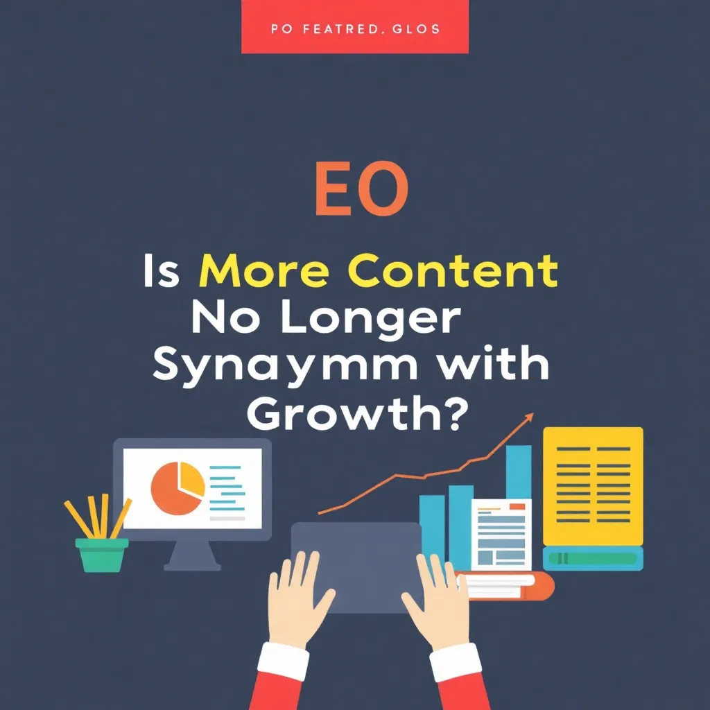 SEO: ¿MÁS CONTENIDO YA NO ES SINÓNIMO DE CRECIMIENTO?