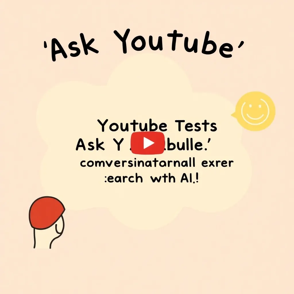 YOUTUBE PRUEBA 'ASK YOUTUBE': BÚSQUEDA CONVERSACIONAL CON IA