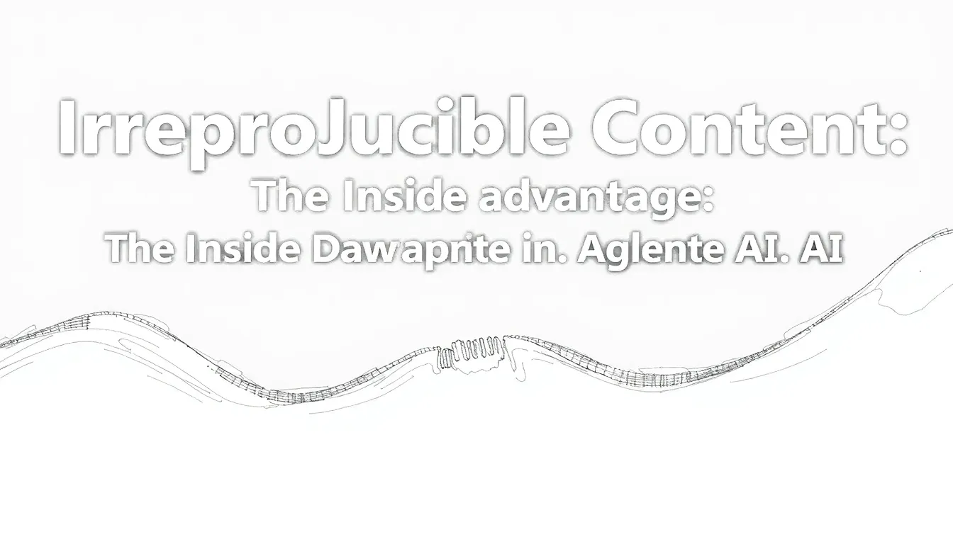 CONTENIDO IRREPLICABLE: LA VENTAJA INTERNA EN LA ERA DE LA IA