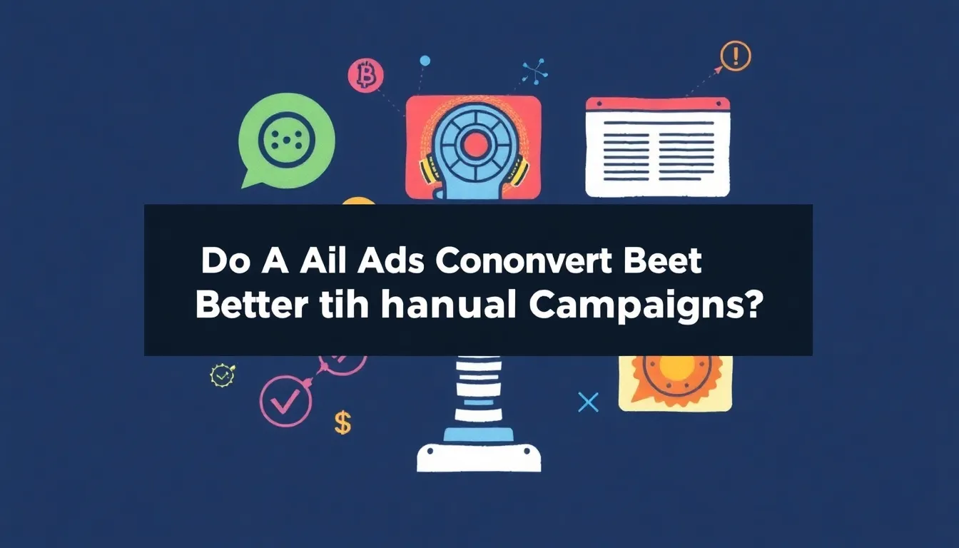 ¿CONVIERTEN MEJOR LOS ANUNCIOS CON IA QUE LAS CAMPAÑAS MANUALES?