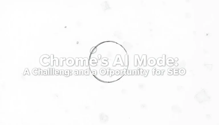 EL MODO IA DE CHROME: UN RETO Y OPORTUNIDAD PARA EL SEO