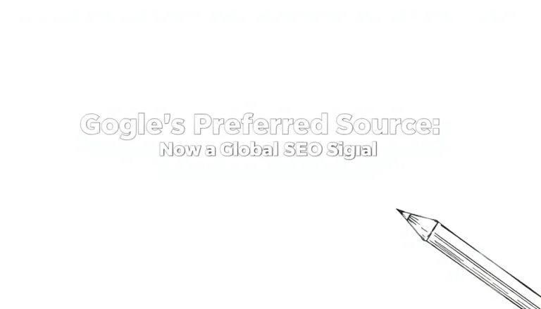 FUENTES PREFERIDAS DE GOOGLE: AHORA UNA SEÑAL SEO GLOBAL