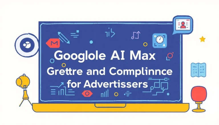 GOOGLE AI MAX: MAYOR CONTROL Y CUMPLIMIENTO PARA ANUNCIANTES