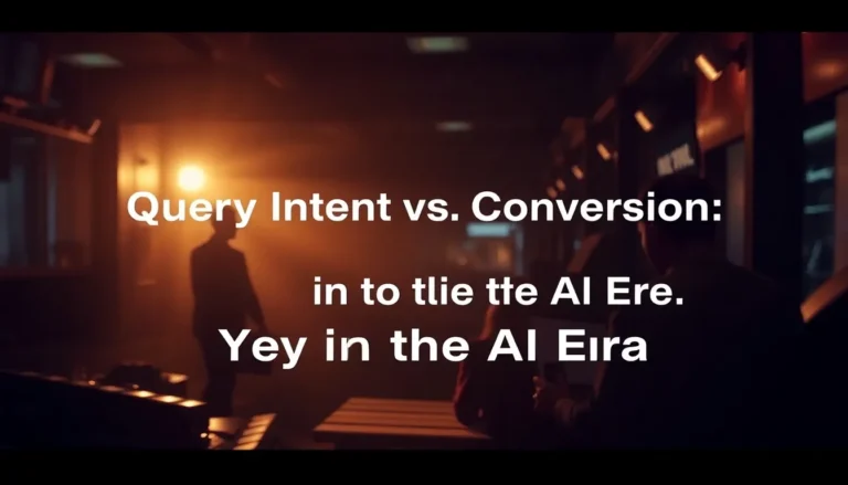 INTENCIÓN DE CONSULTA VS. CONVERSIÓN: CLAVE EN LA ERA IA