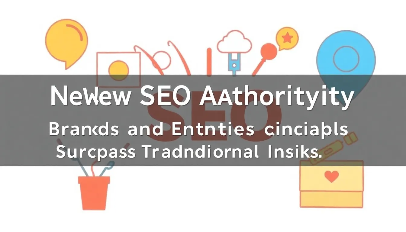 NUEVA AUTORIDAD SEO: MARCAS Y ENTIDADES SUPERAN ENLACES TRADICIONALES