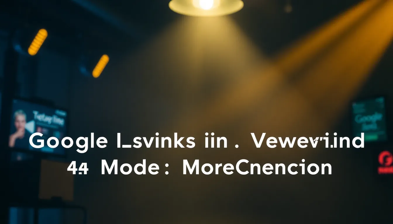 GOOGLE MEJORA ENLACES EN AI OVERVIEWS Y AI MODE: MÁS CONEXIÓN